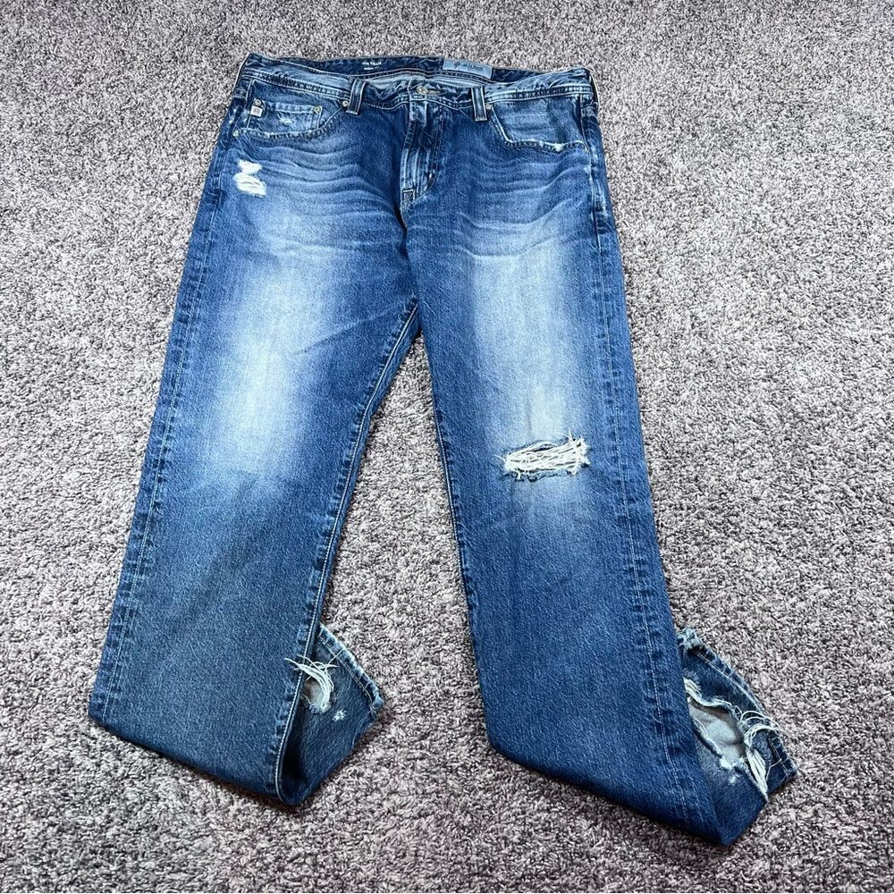 Adriano Goldschmied AG Jeans Mens Size 36 Denim Blue The Tellis Modern Slim